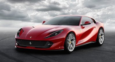 法拉利 812 Superfast，搭6.5L V12发动机