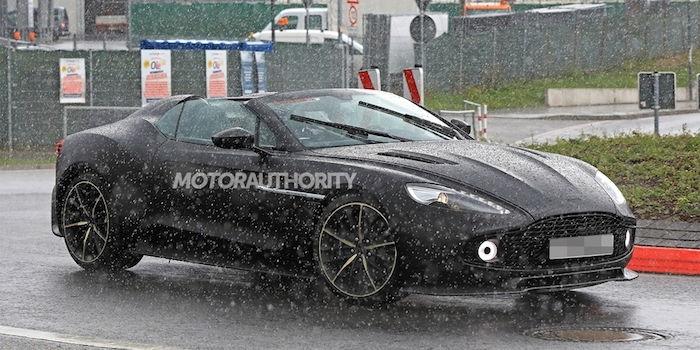 或限量28辆 Vanquish Zagato必一运动谍照