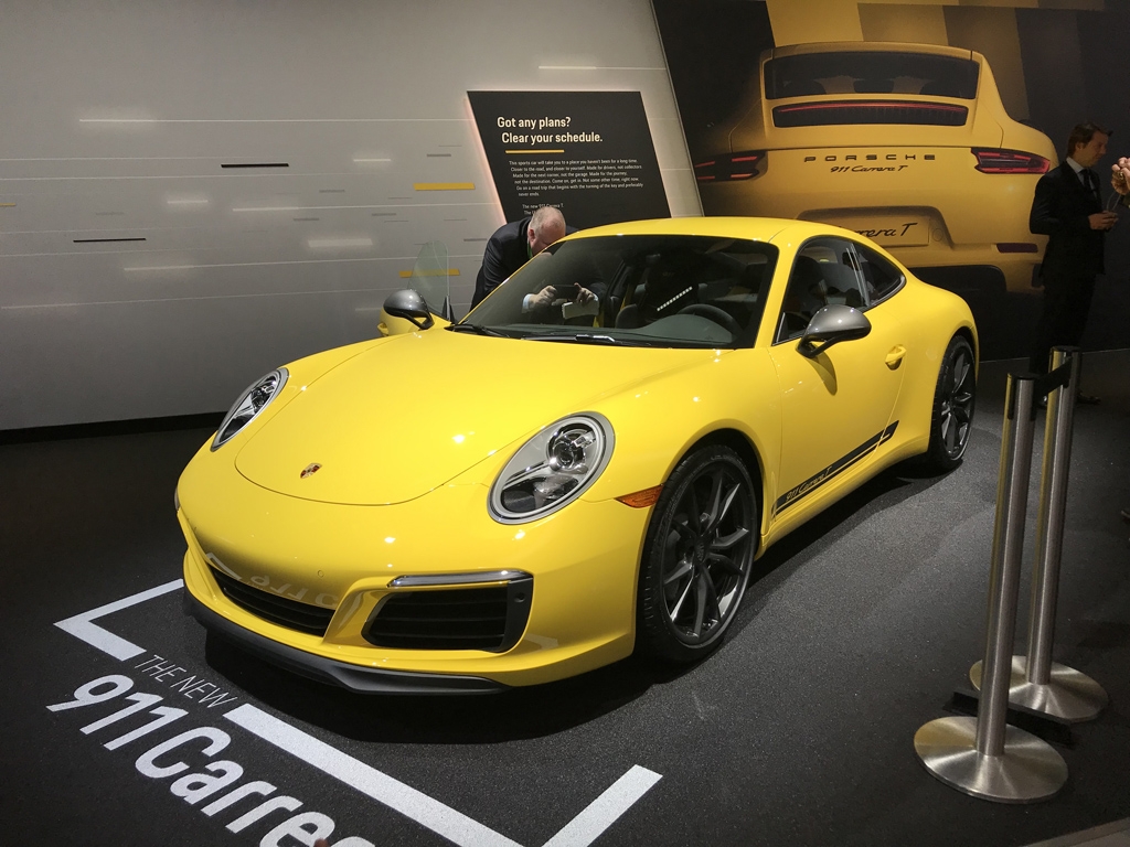 洛杉矶车展：保时捷911 Carrera T正式发布
