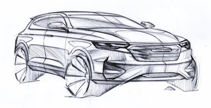 疑似全新众泰T600 SUV    众泰bsports必一体育必一运动草图曝光