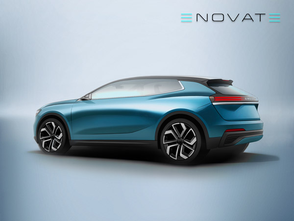 SUV，电咖,电咖ENOVATE，电咖ENOVATE首款产品设计图曝光