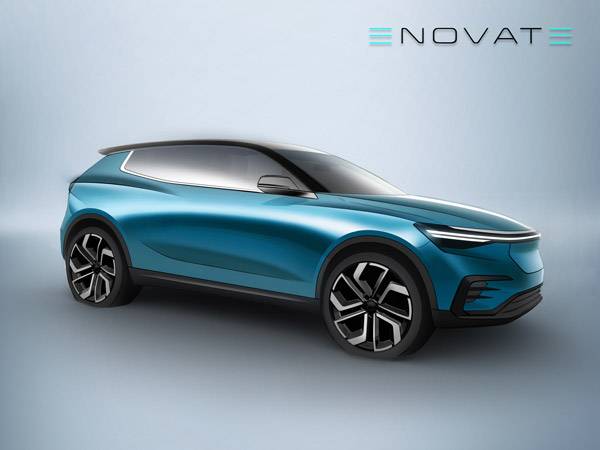 SUV，电咖,电咖ENOVATE，电咖ENOVATE首款产品设计图曝光