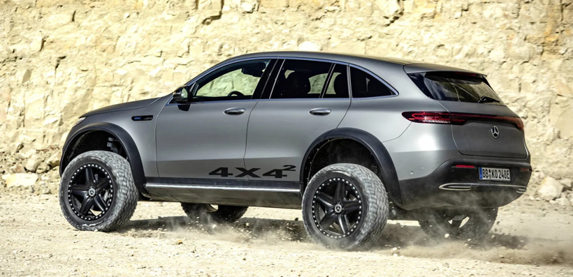 纯电动SUV 奔驰发布EQC 4x4²原型车