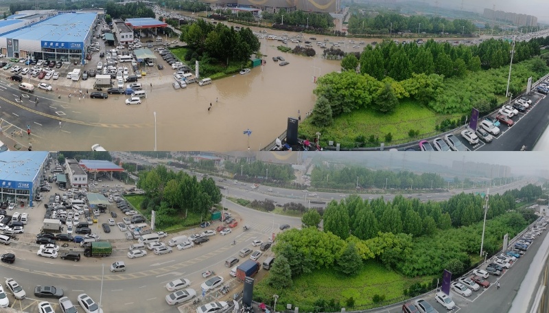 心系中原 马上行动，郑州暴雨宝马大爱行动记