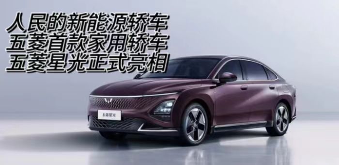 视频：五菱首款家用轿车五菱星光正式亮相