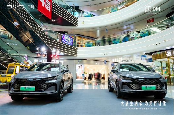 比亚迪2025款唐DM-i上市 售价17.98万起
